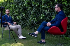 Entrevistando al exjugador del Real Madrid Pedja Mijatovic